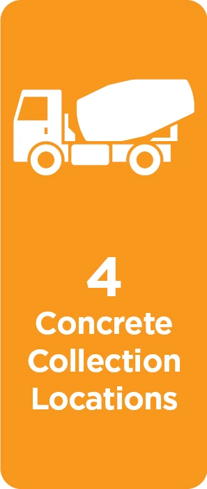 4 Concrete Collection Locations